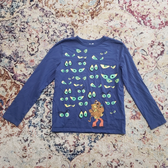 GAP Other - GAP Kids Scooby Doo Glow in the Dark Long Sleeve Shirt Size Large Boys
